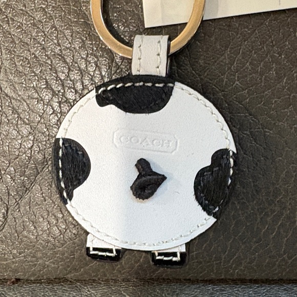 Coach adorable cow key fob - Picture 3 of 7